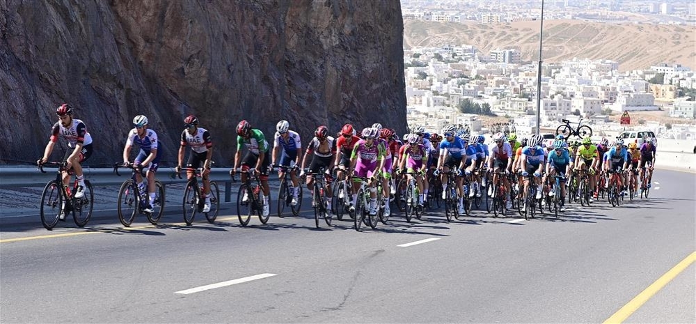 إنطلاق المرحلة الثالثة من طواف عمان