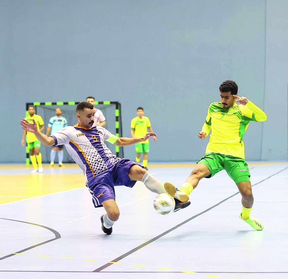 28 هدفا حصيلة الجولة التاسعة من دوري الصالات