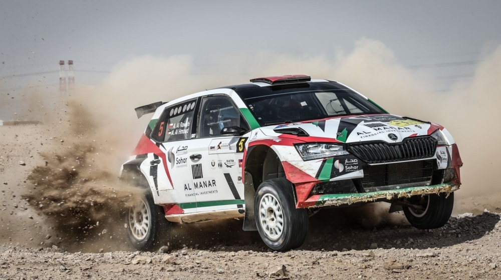 المتسابق عبدالله الرواحي يحرز المركز الثاني برالي قطر الدولي