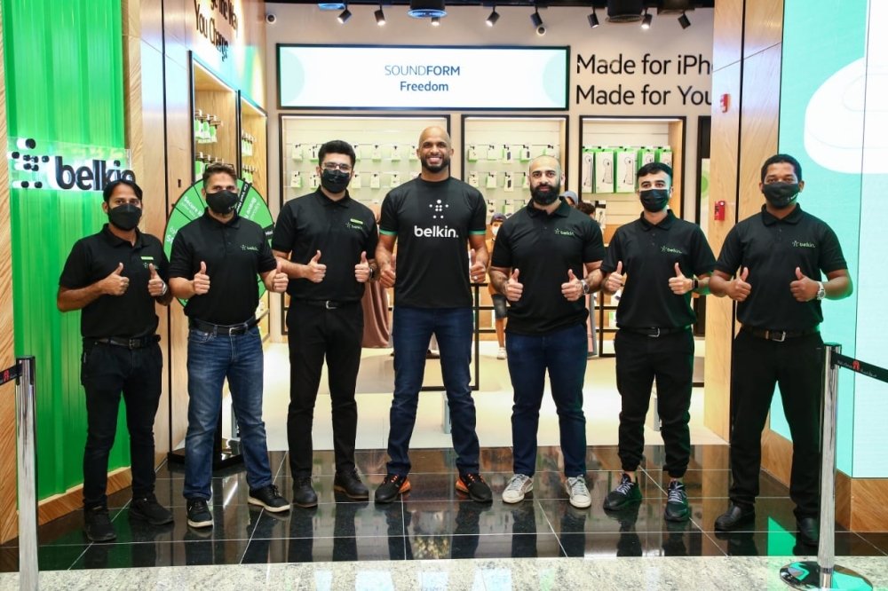Ali al Habsi opens first Belkin showroom