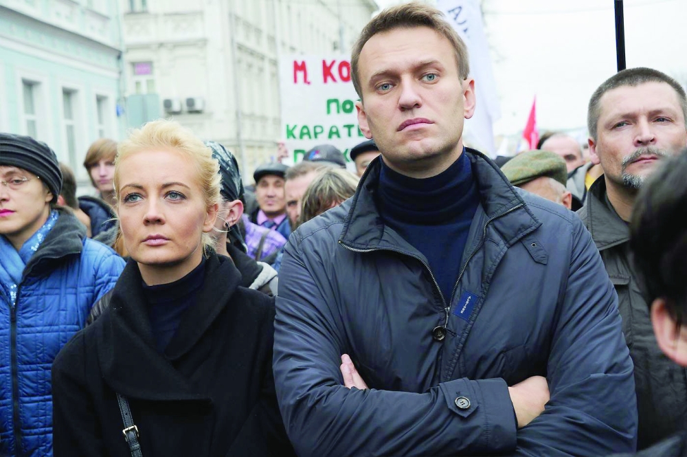 زوجة نافالني تتّهم الكرملين بـ”الجُبن” عشية محاكمته بقضيتين جديدتين