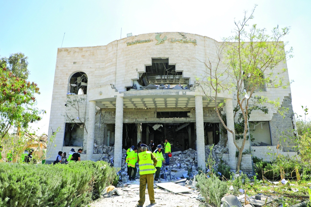 غارات للتحالف استهدفت محطات اتصالات “للتحكم بالمسيرات” شمال صنعاء