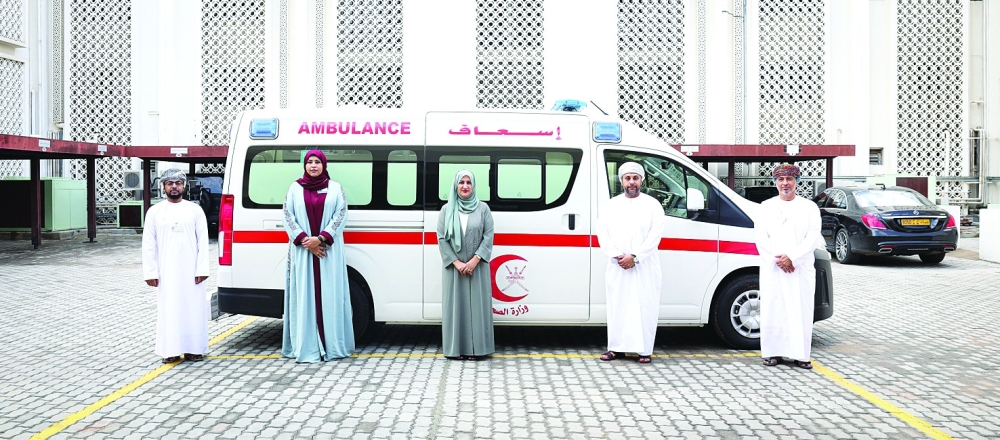 MoH receives eight fully equipped ambulances for hospitals in Muscat and Salalah