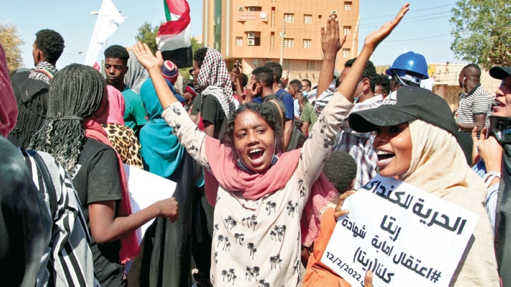 Sudanese protester killed in crackdown