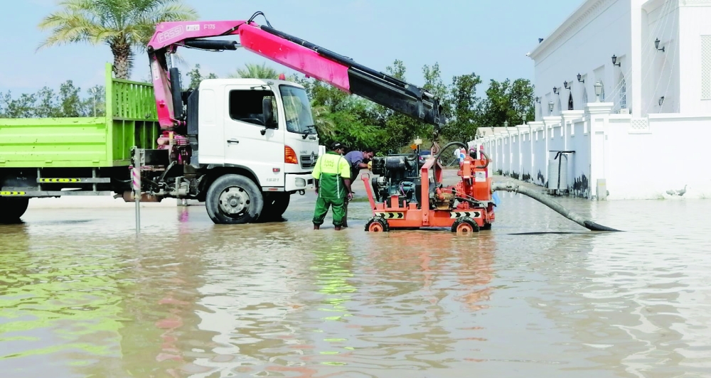 Rains to continue till Tuesday