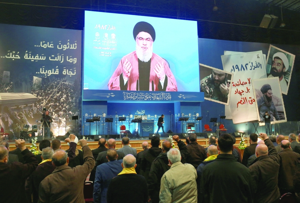 نصر الله: بدأنا تصنيع المسيرات وتحويل صواريخنا إلى صواريخ دقيقة