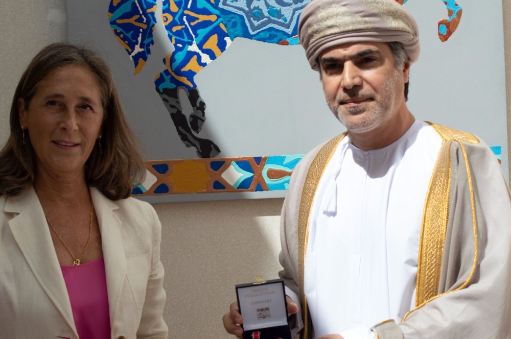 Coveted Italian honour for Talal al Rahbi