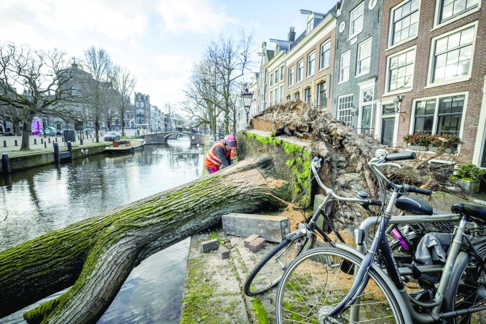 13 dead as Storm Eunice hits power, transport in Europe