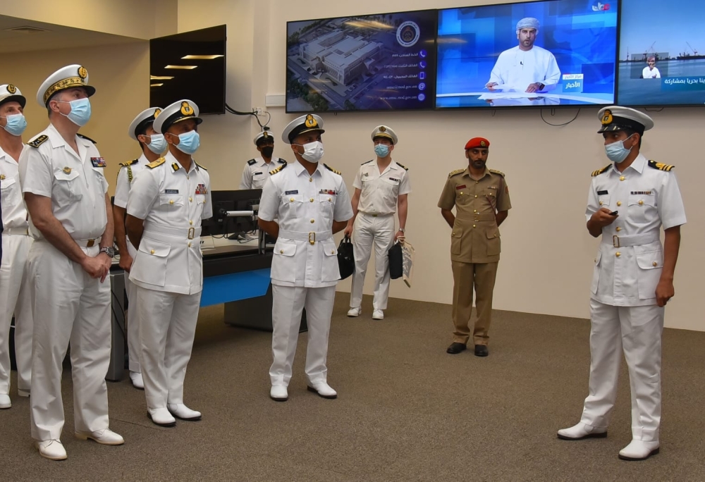 مذكرة تفاهم مع القوات البحرية الفرنسية في مجال الأمن البحري