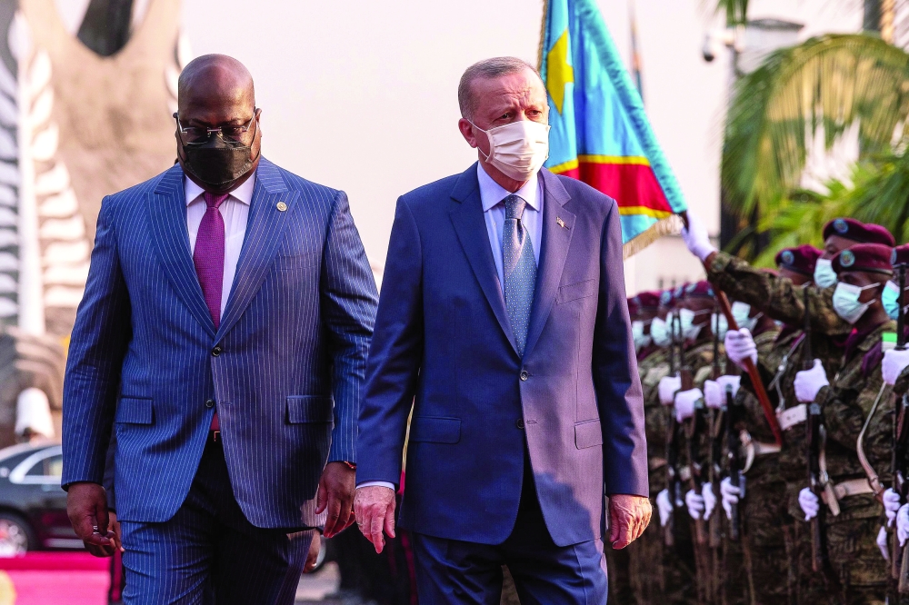 DR Congo leader hails 'historic' ties in Erdogan visit