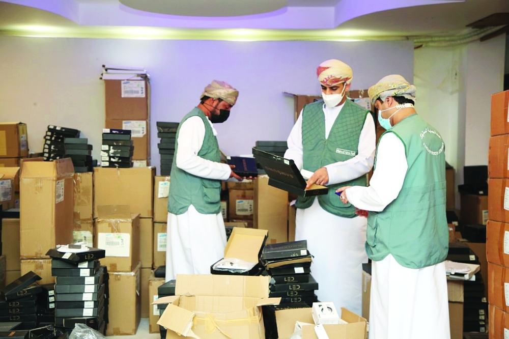 2.67 مليون ريال القيمة السوقية للسلع المغشوشة المضبوطة العام الماضي