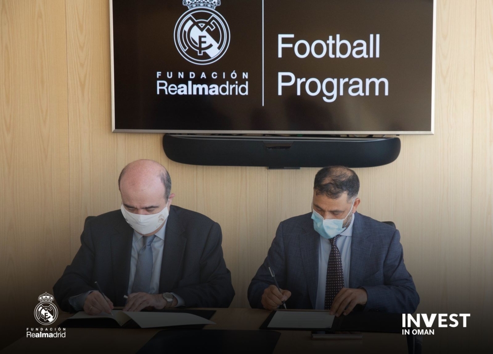 ريال مدريد يفتتح أول أكاديمية لتطوير مهارات كرة القدم في سلطنة عُمان