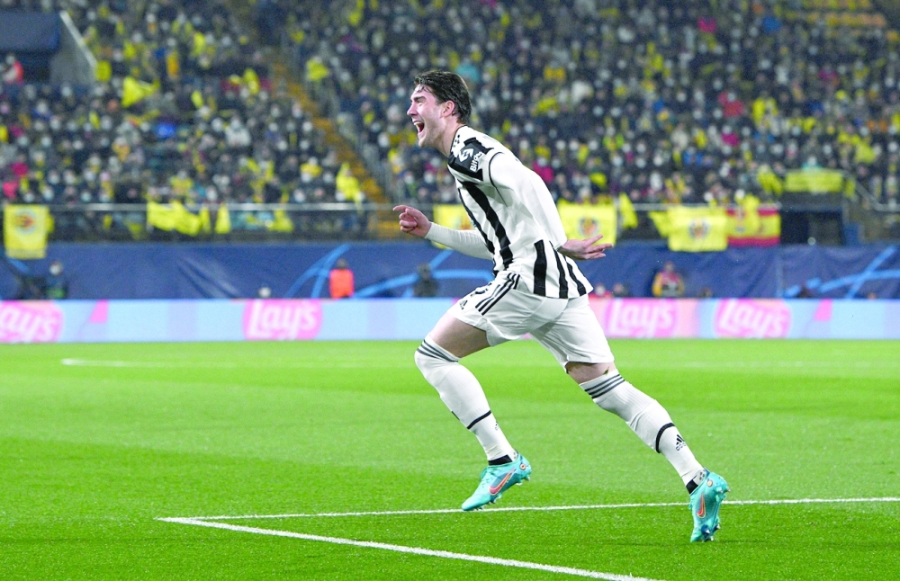 Villarreal hold Juve despite Vlahovic strike