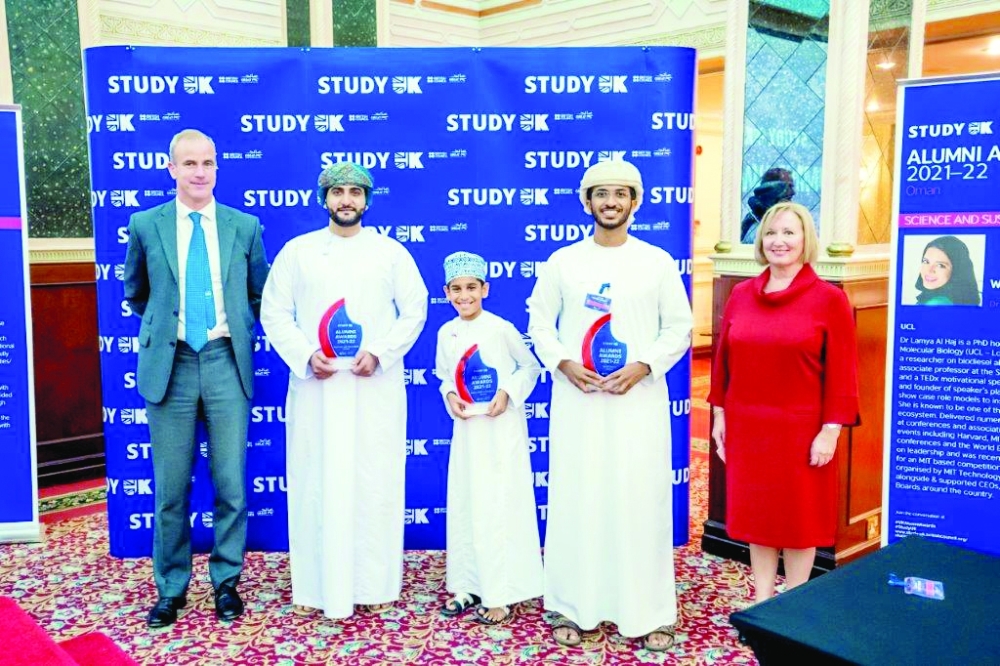 3 Omanis win British Council UK Alumni Awards