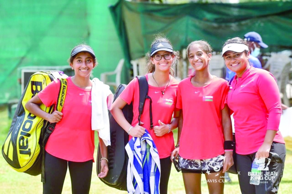 Oman enter quarters in junior Davis Cup pre-qualifier