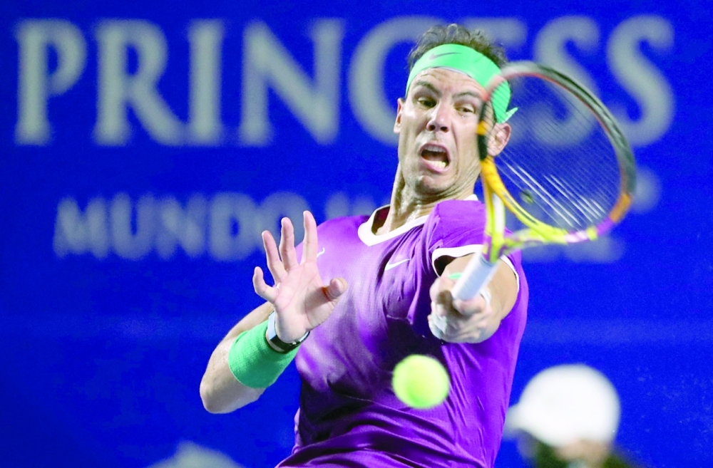 Nadal beats Medvedev again to reach Acapulco ATP final