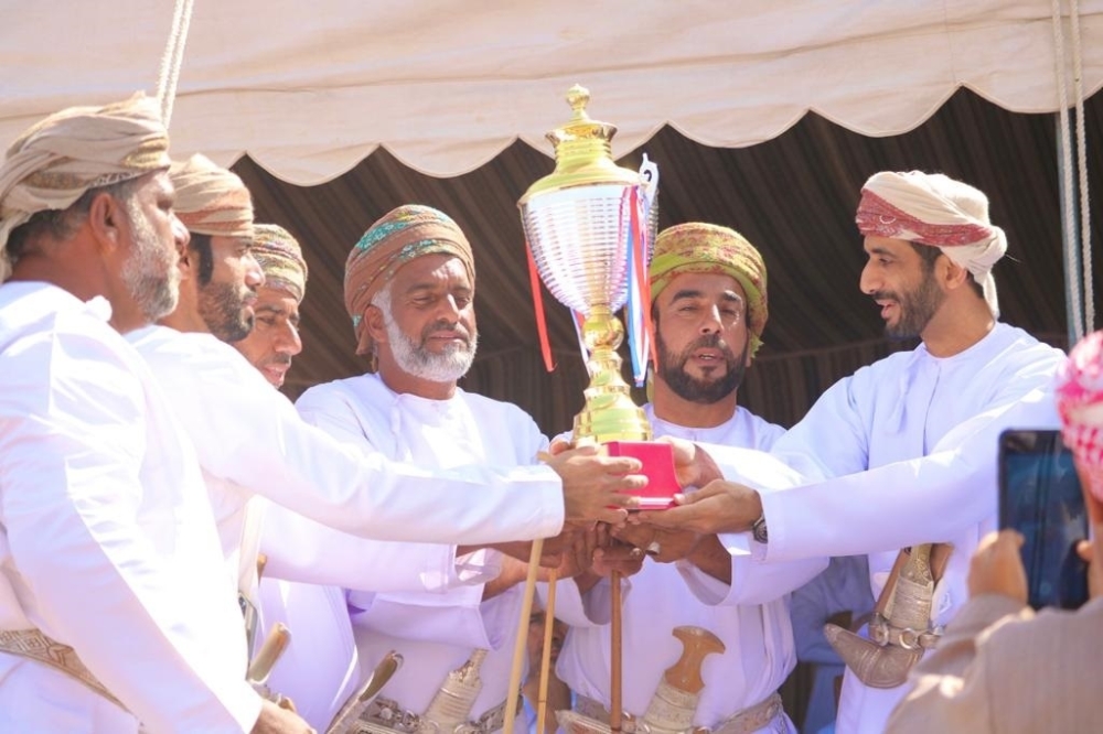 ختام مهرجان ركض عرضة الهجن بالسويق