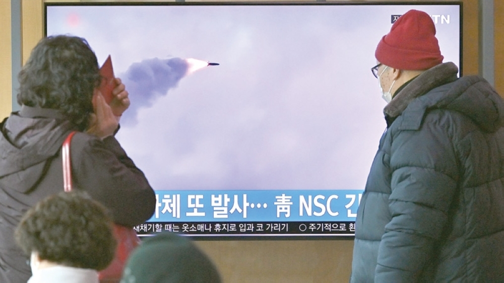 North Korea fires ballistic missile