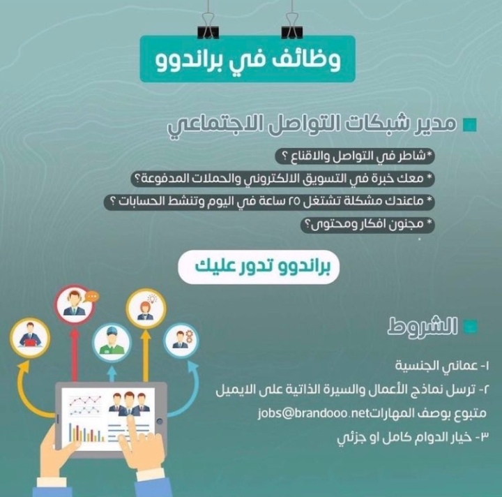 شركة براندوو تعلن وظائف شاغرة 3 IMG ٢٠٢٢٠٢٢١ ٢٣٥٩٢٨