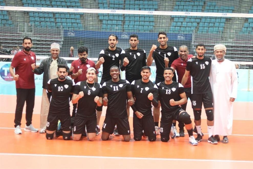 فوز الكامل والوافي وخسارة السيب في البطولة العربية الأربعين للكرة الطائرة في تونس