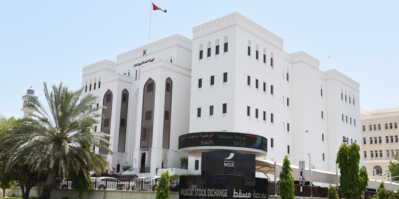 مؤشر بورصة مسقط يغلق منخفضًا بنسبة 20ر0 بالمائة