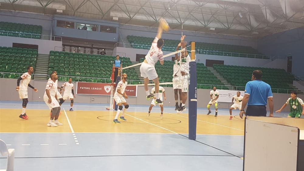 فوز نادي عُمان على نادي صُحار وصحم على بهلا بدوري الدرجة الاولى للكرة الطائرة