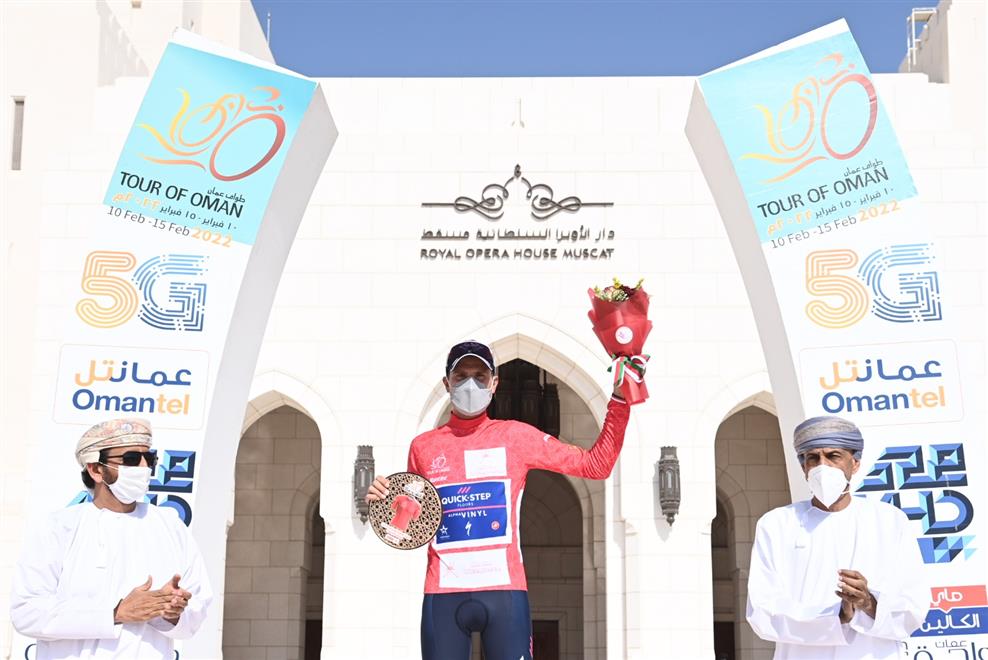 الدرّاج الإيطالي فوستو ماسيندا يُتوّج بالمركز الأول في المرحلة الرابعة من طواف عُمان