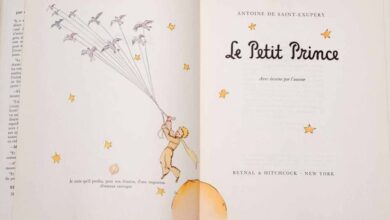 مخطوطة رواية "الأمير الصغير" في معرض بفرنسا