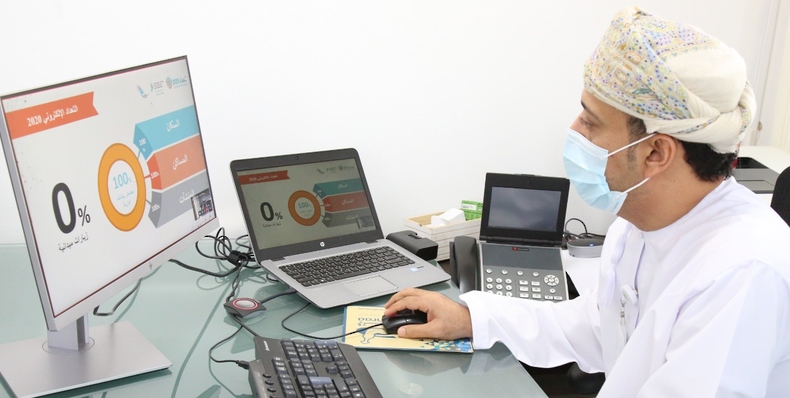 مركز الإحصاء – أبوظبي يستفيد من تجربة السلطنة في الربط بين السجلات الإدارية الوطنية في التعداد الإلكتروني2020م