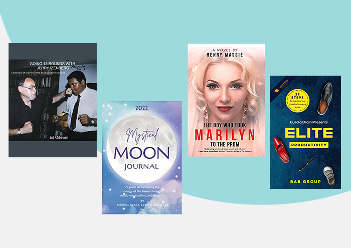 Bookbites: Sportswriting stories, Marilyn, moon journal, productivity