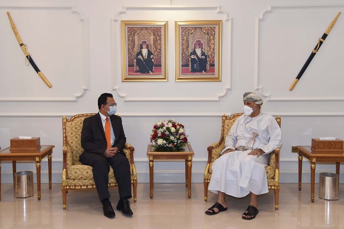 Sayyid Shihab receives ambassadors of Brazil, Malaysia