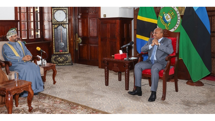 Sayyid Badr meets President of Zanzibar