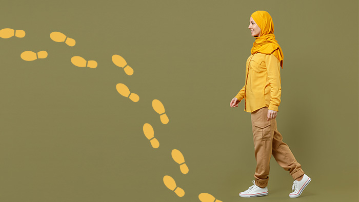 Walking more can improve people's health, longevity