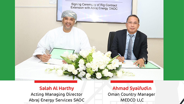 Abraj Energy Services signs pact with Medco Oman