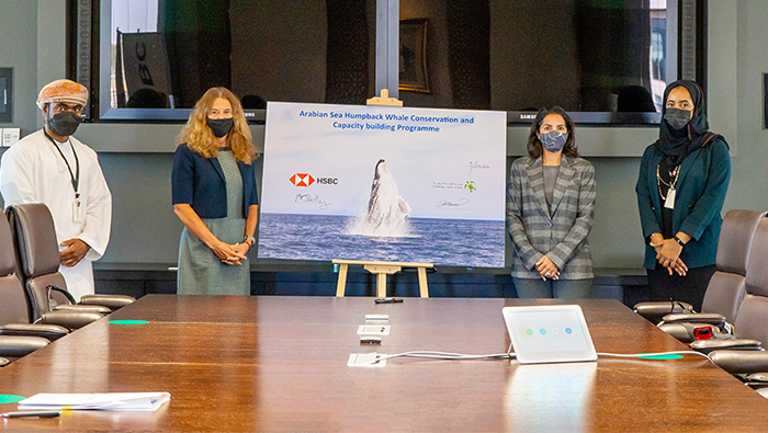ESO partners with HSBC Oman for Arabian Sea humpback whale conservation