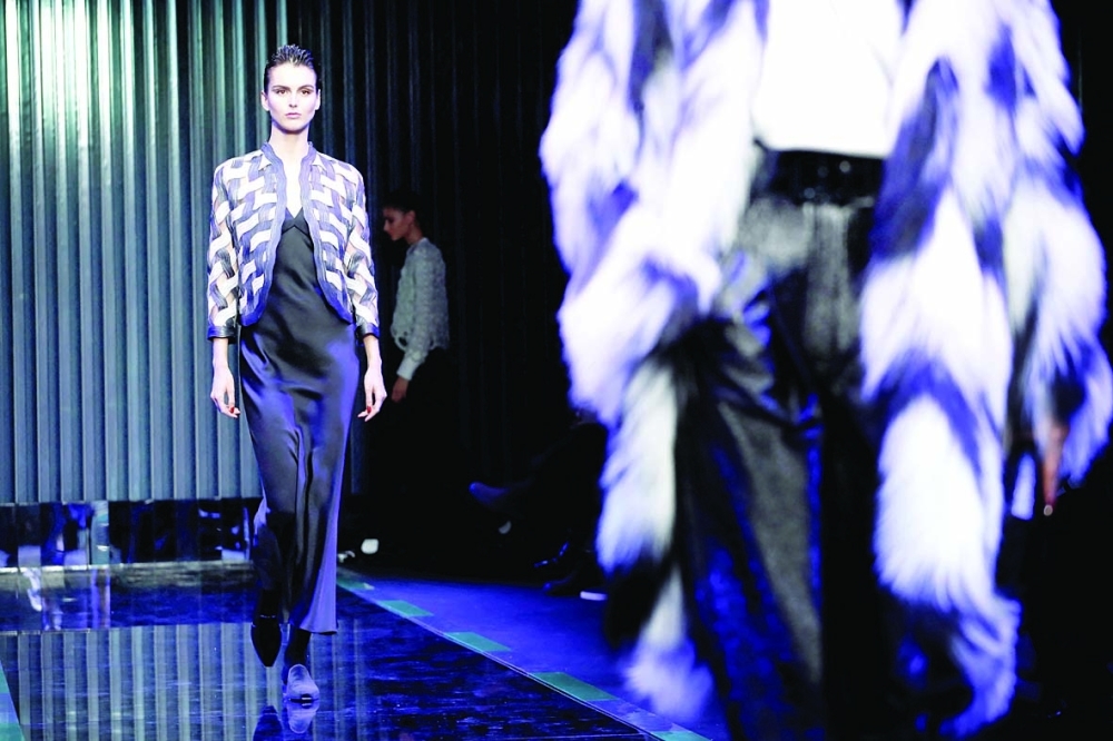 Armani pays tribute to Ukraine suffering with silent show