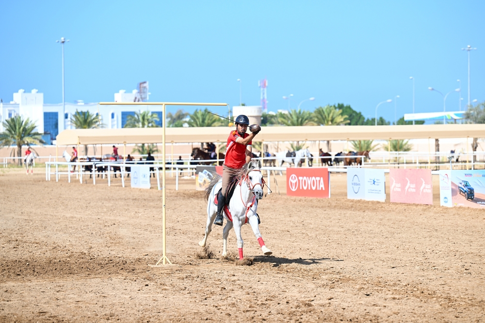 اتحاد الفروسية يسدل الستار عن موسم لالتقاط الأوتاد بالرحبة