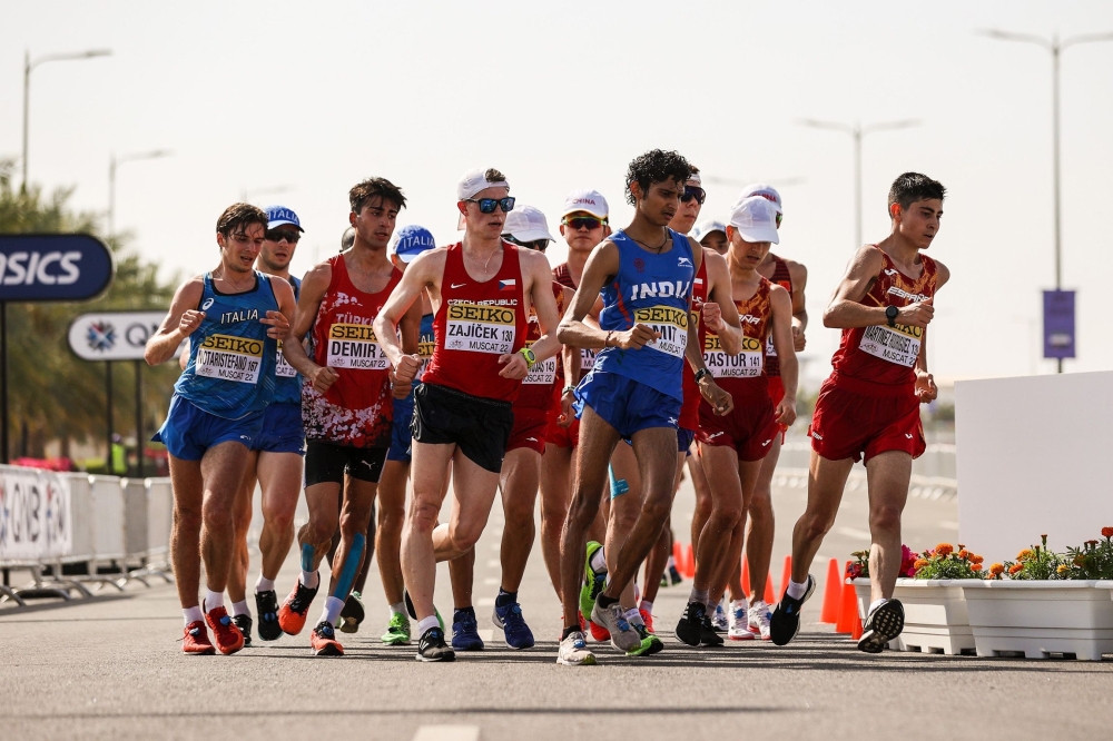Wang takes 10km title in Muscat