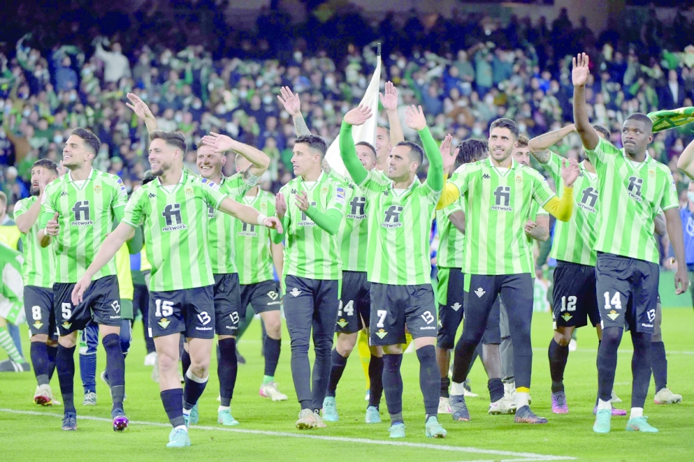 ريال بيتيس يلحق بفالنسيا الى نهائي كأس ملك إسبانيا