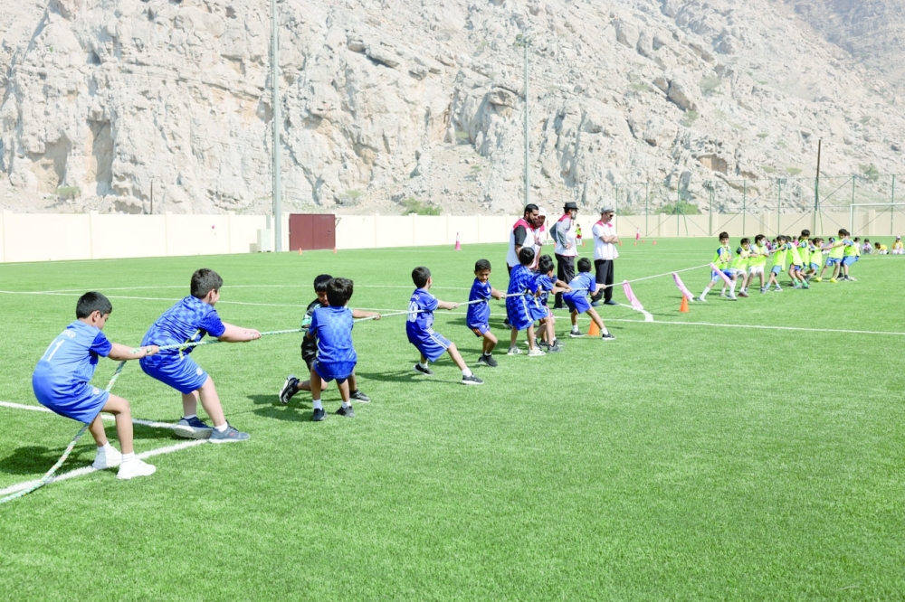 يوم رياضي بمدارس بخاء