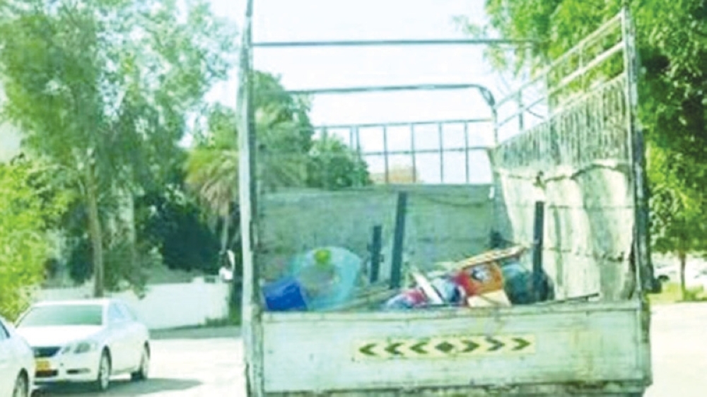 Ban on collection of metal scrap