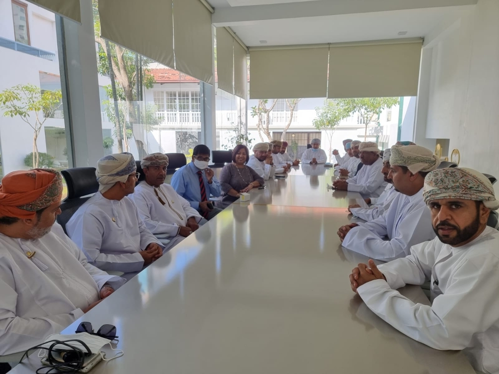 Omani business delegation visits Sri Lanka Association for Software, Services, Companies