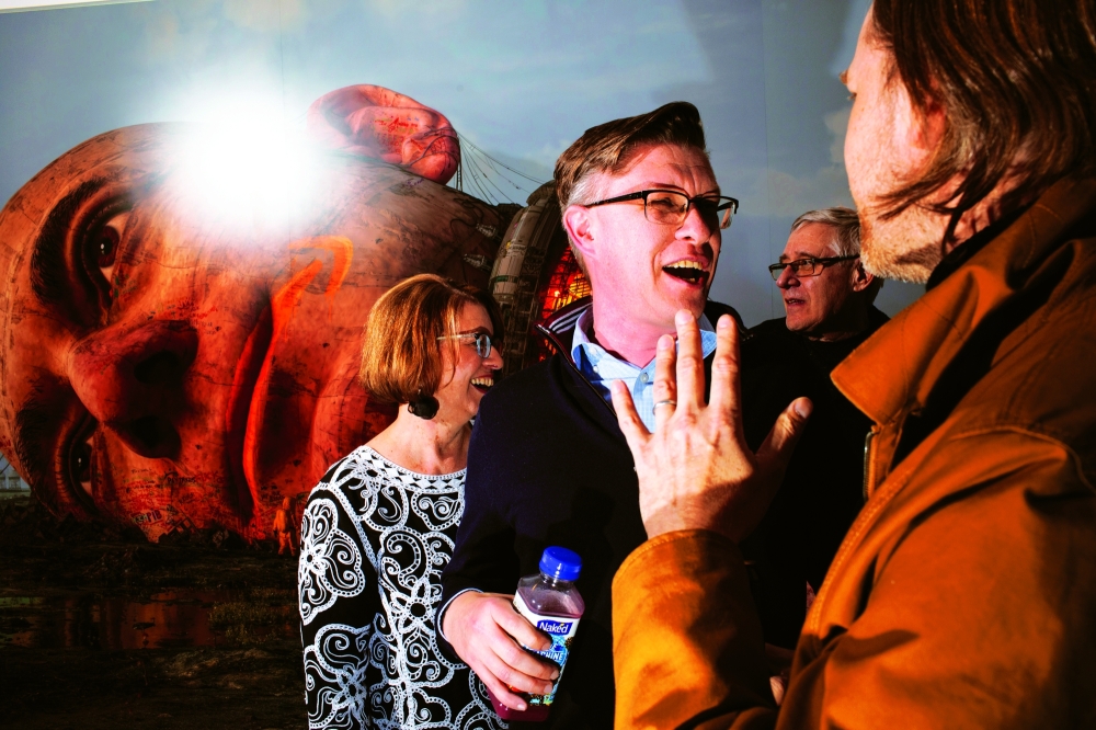 This Time, Beeple Is Trying His Hand at Artwork for Walls