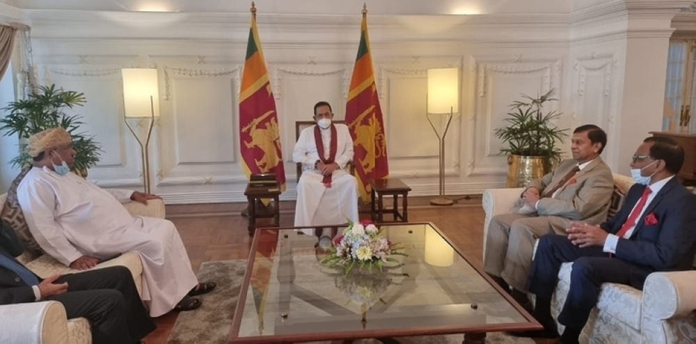 Sri Lankan prime minister meets Omani business delegation