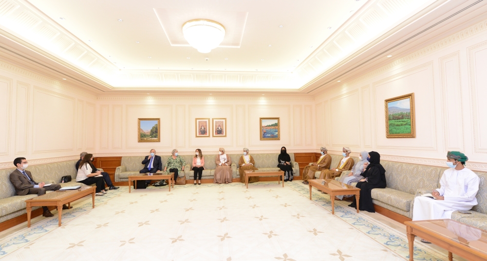 وفد مجموعة الصداقة العمانية ـ الفرنسية يزور مجلس الدولة