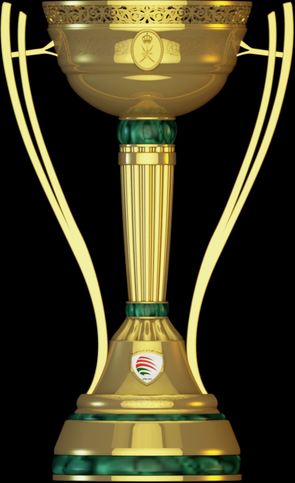 الكأس الـ7 مستوحاة من ألوان علم سلطنة عمان