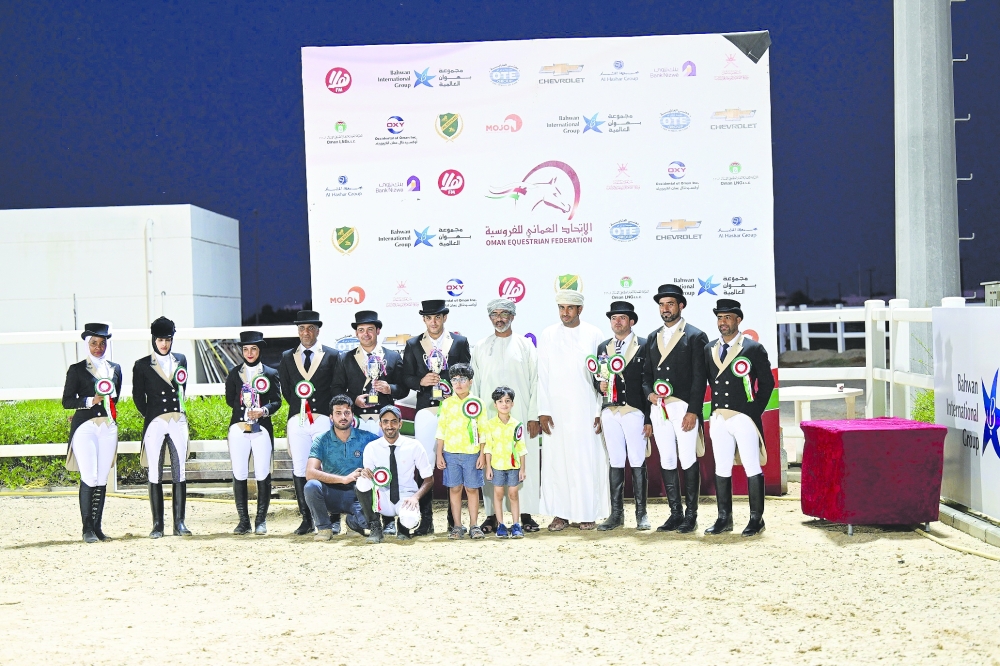 الشرطة تخطف لقب مسابقة أدب الخيل بالرحبة