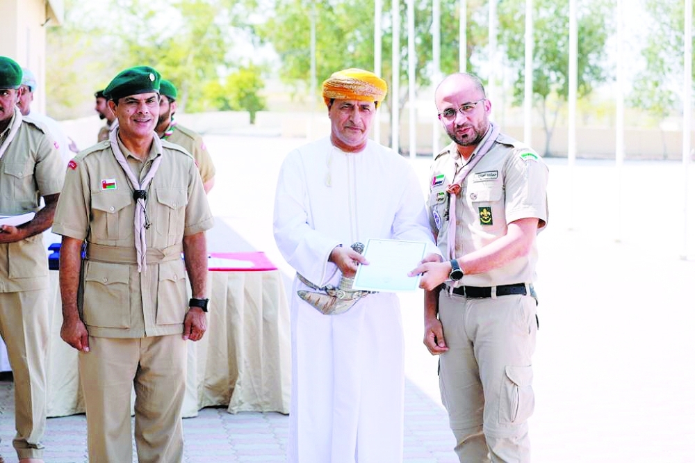 ختام الدراسة الكشفية الوطنية لقادة التدريب