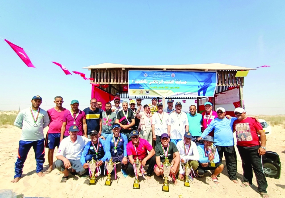 14 فريقا في مسابقة الصيد الرياضي بالأشخرة