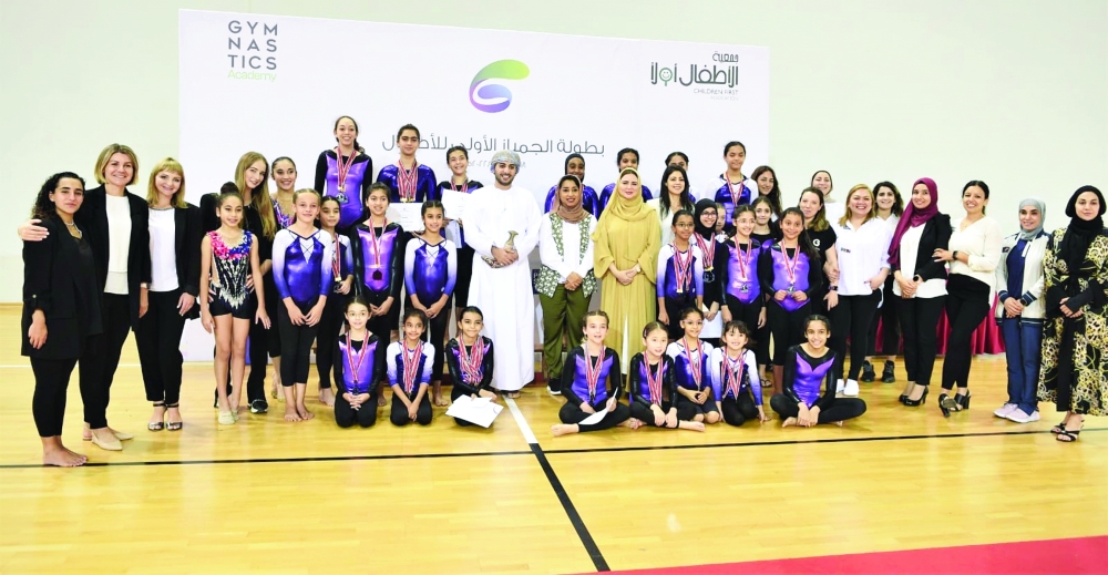 منافسة كبيرة في ختام بطولة الجمباز الأولى للأطفال